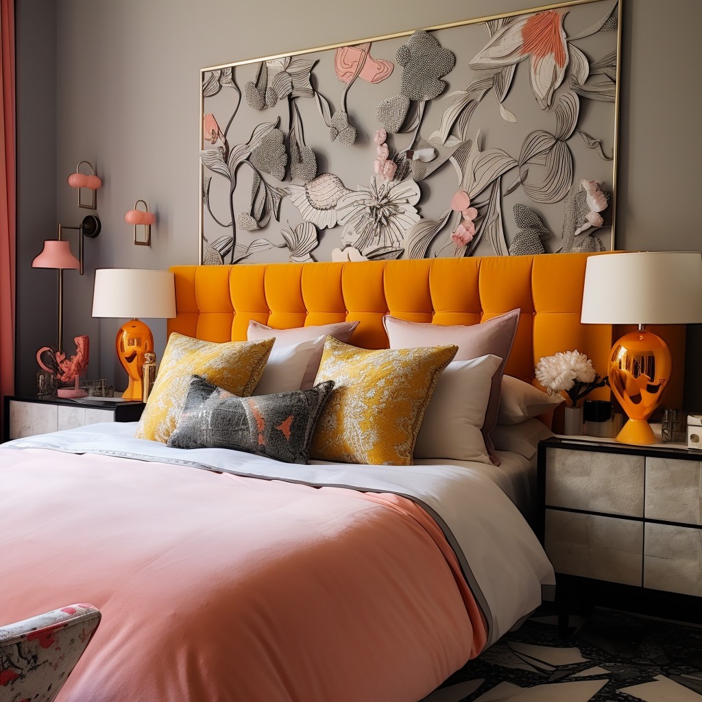 Accent the Luxurious Headboard - Cozy Bedroom Interior Design