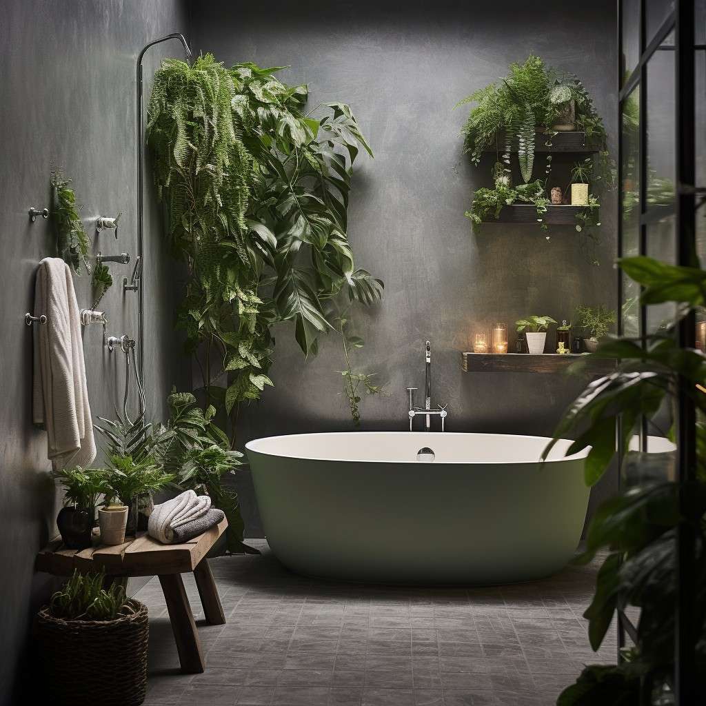 Add Greenery - Bathroom Redo Ideas