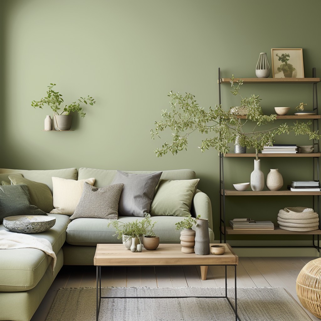 Add Impact with Olive Green Matching Colour and Other Greens