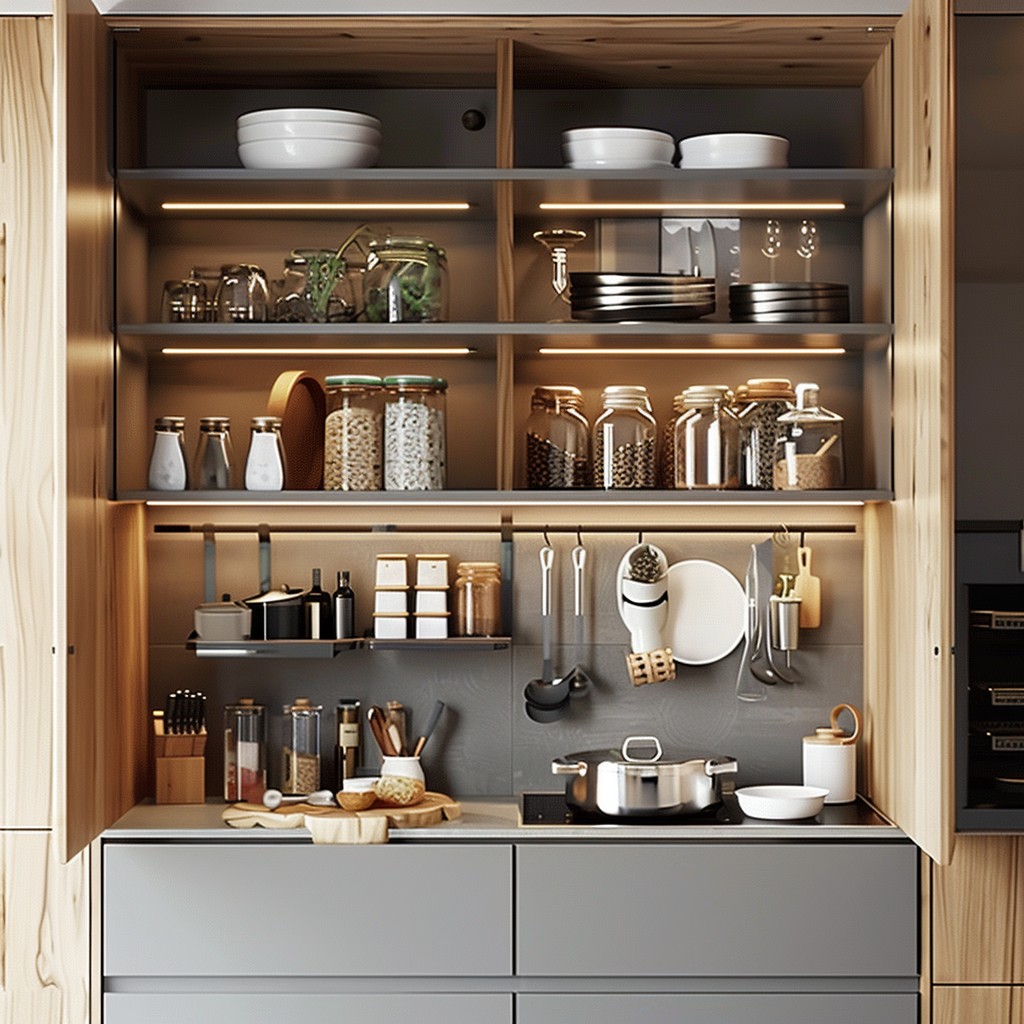 Add Vertical Storage To Maximise Space - Small Kitchen Interior Design