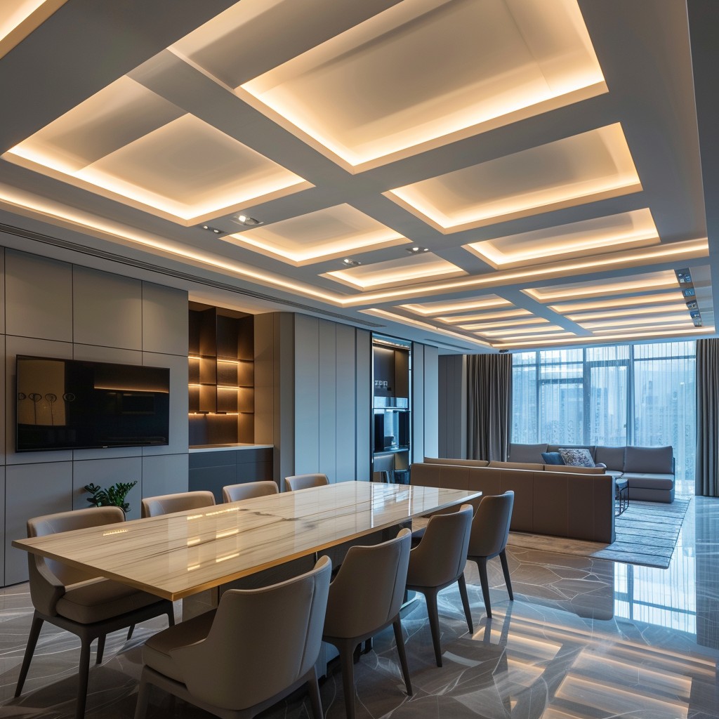 Advanced Lighting Techniques Coffered Ceiling Patterns