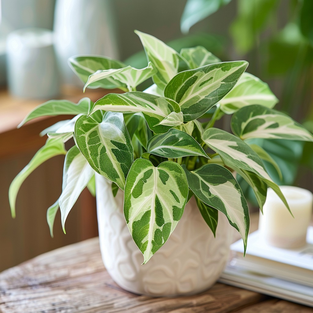 African Mask Plant - Huge Green Leaf Plant