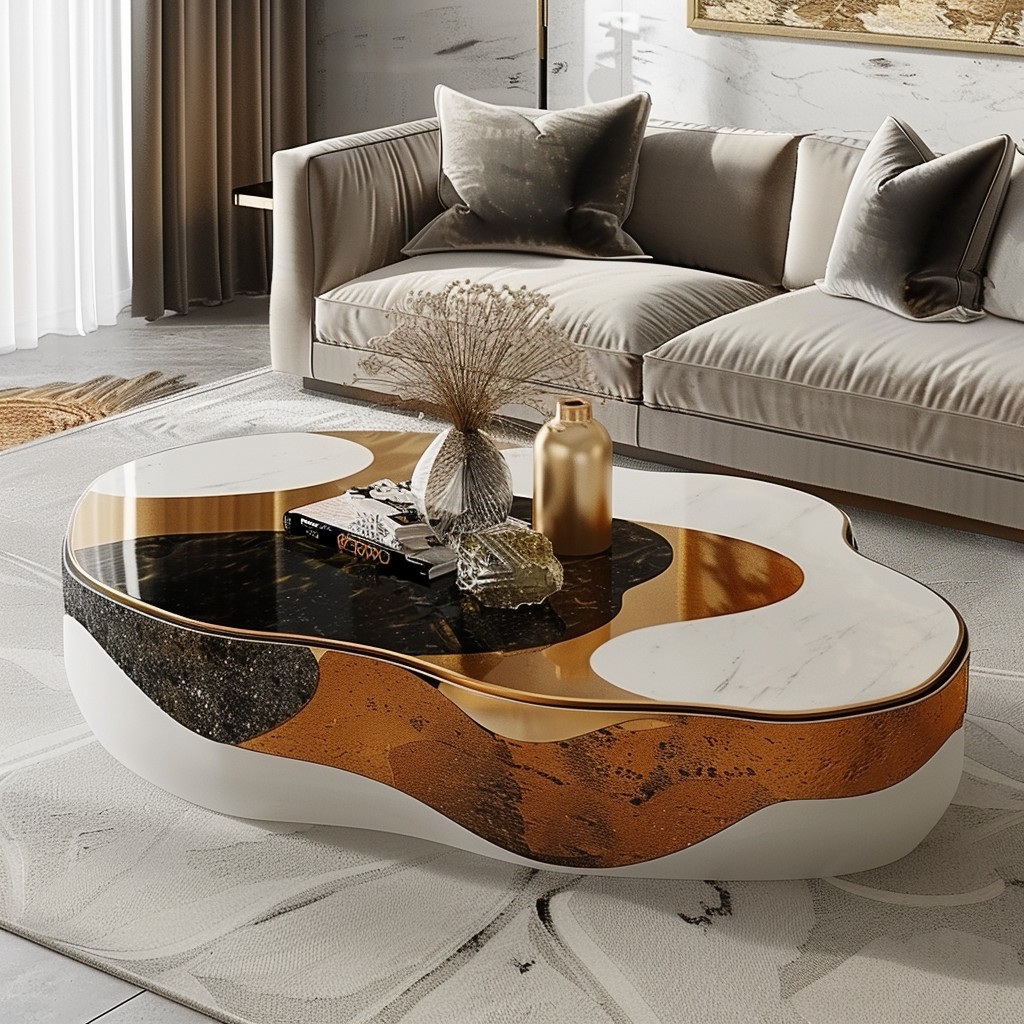Artistic Statement - Tea Table Modern Design