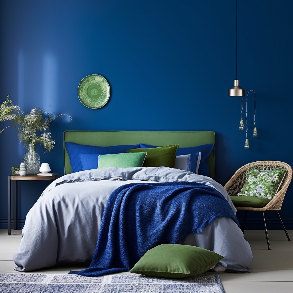 Blissful Royal Blue Color Palette - Green