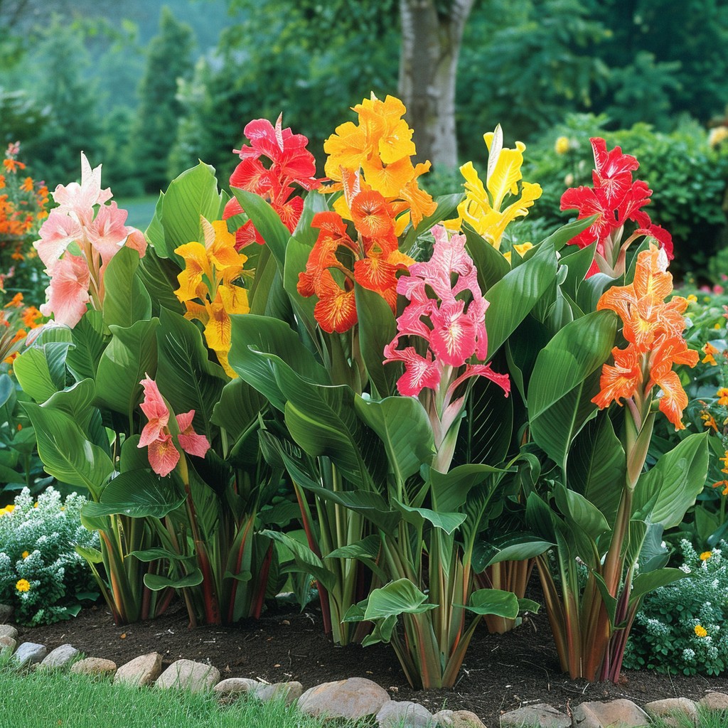 Canna Lily - Tropical Flowers And Plants