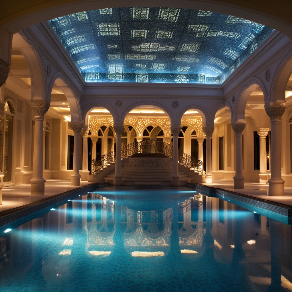 Classic Elegance - Swimming Pool Inside The Room