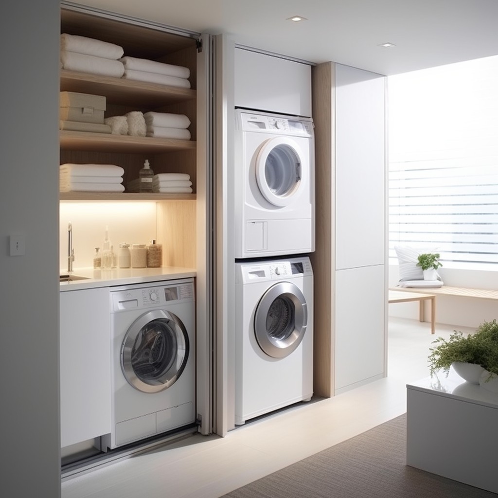 Concealed Are Hidden Wonders - Laundry Area Design