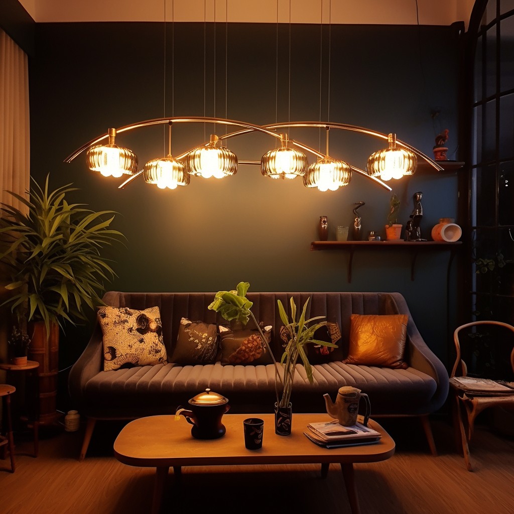 Customised Lighting Fixtures - Modern Apartment Design