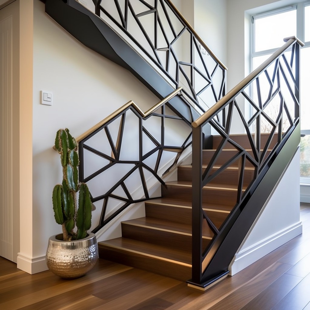 Diamond in the Rough - Internal Staircase Railing Design