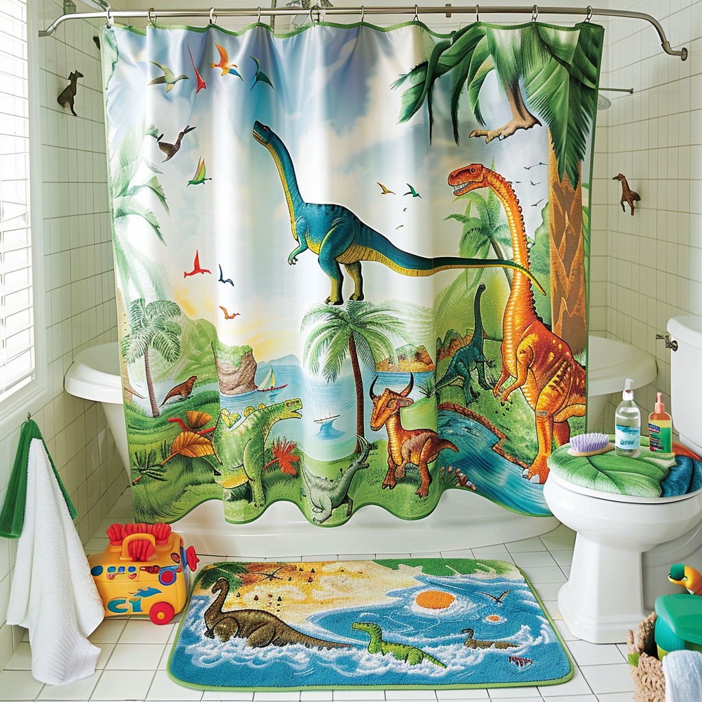 Dinosaur Den For Kids - Beautiful Bathroom Decorating Ideas