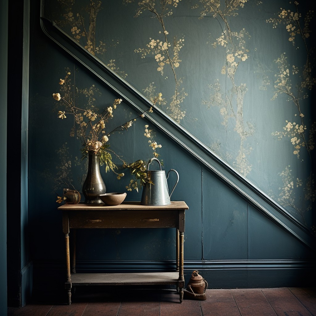 Discover the Vintage Charm of Hallway Wallpapers