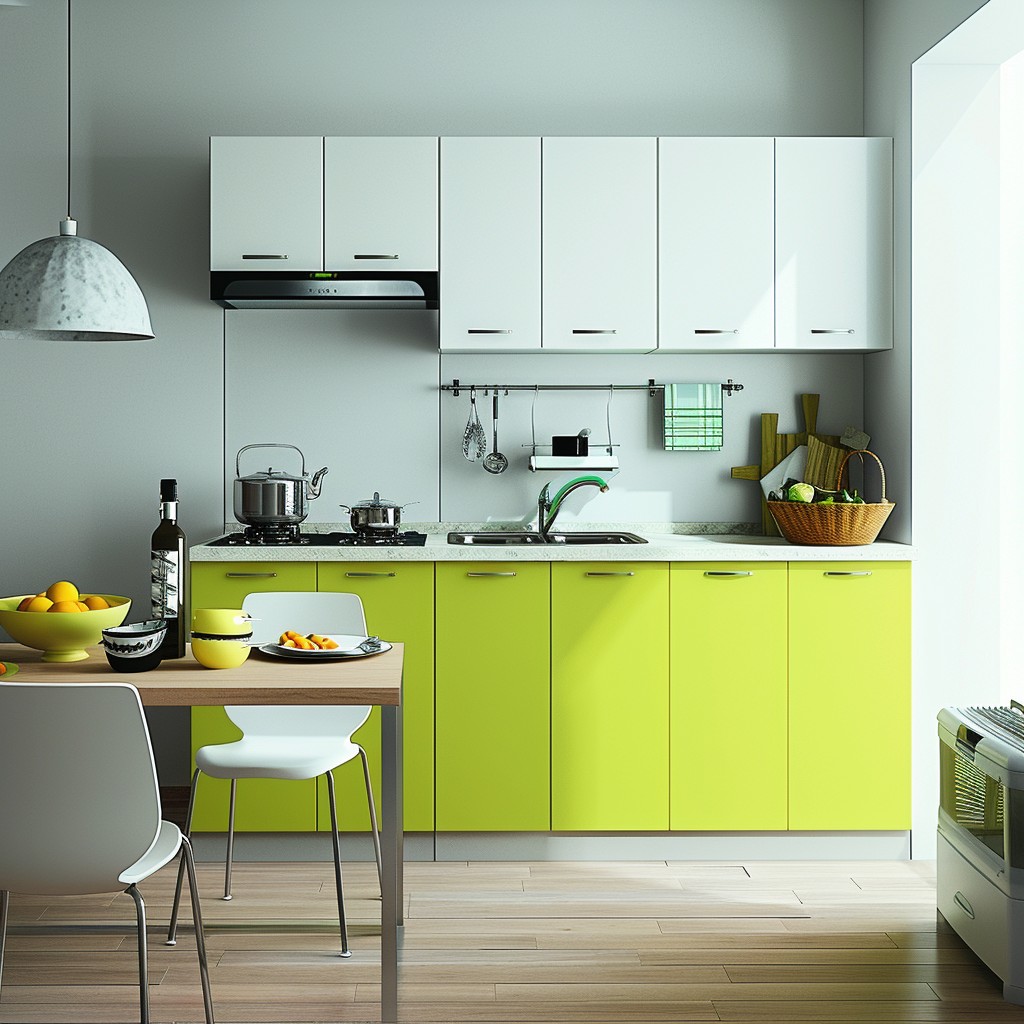 Don't Forget to Add Style - Small Kitchen Design
