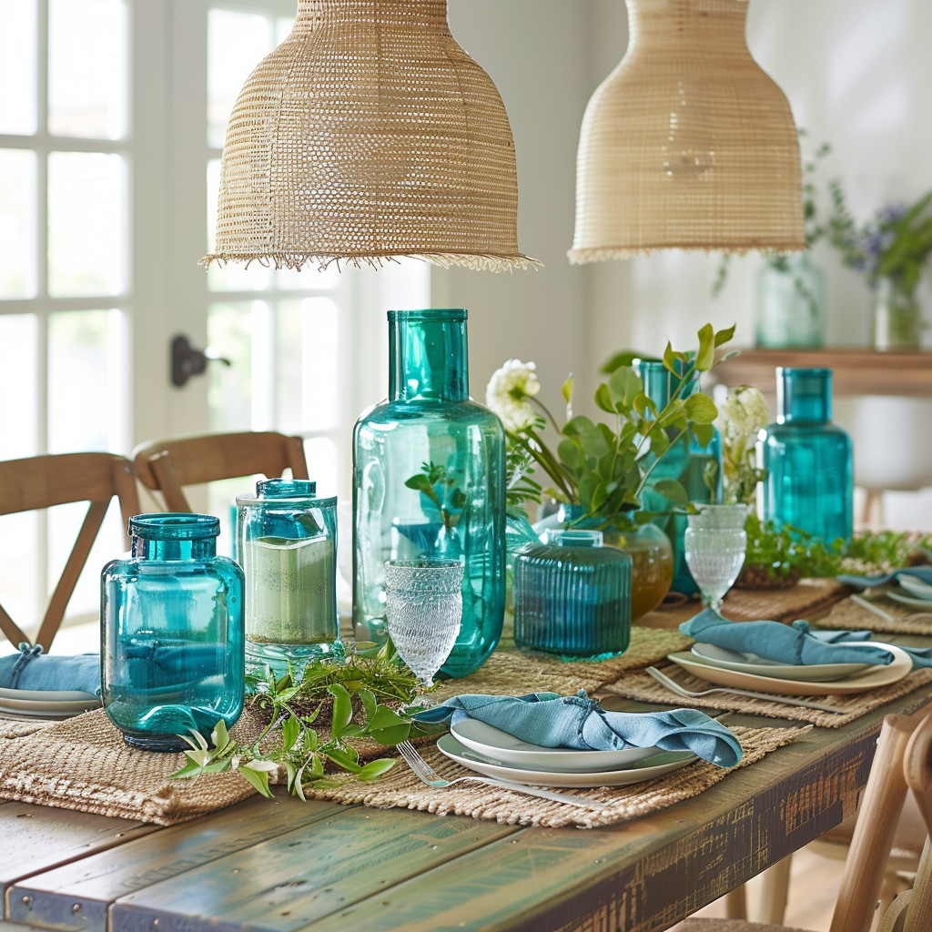 Eco-friendly Choices - Color Combination Green And Blue
