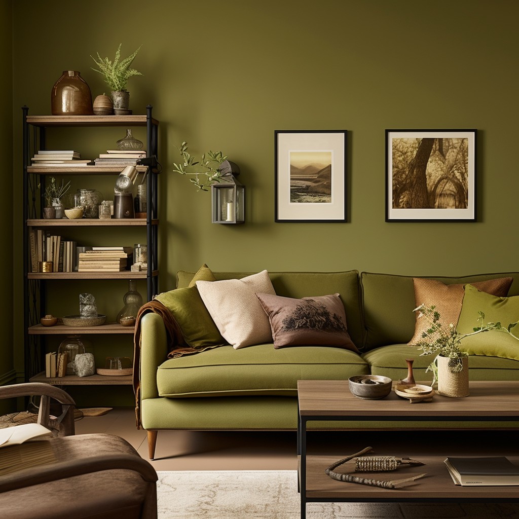 Embrace Natural Vibe with Olive Green and Brown