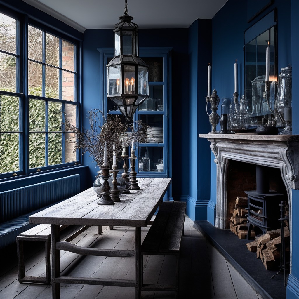 Enhance Your Space with Grey and Blue Colour - Cornflower Blue and Gunmetal Grey