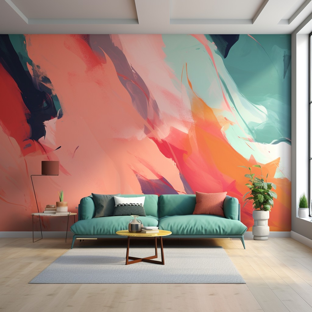 Explore the Timeless Abstract Artistry of Hallway Wallpapers