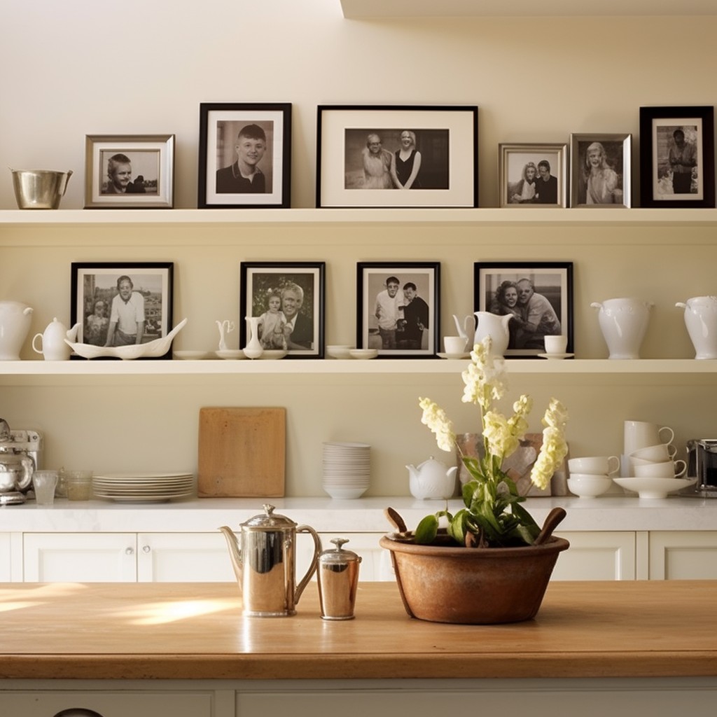 Family Photo Gallery - Modern Kitchen Wall Decor