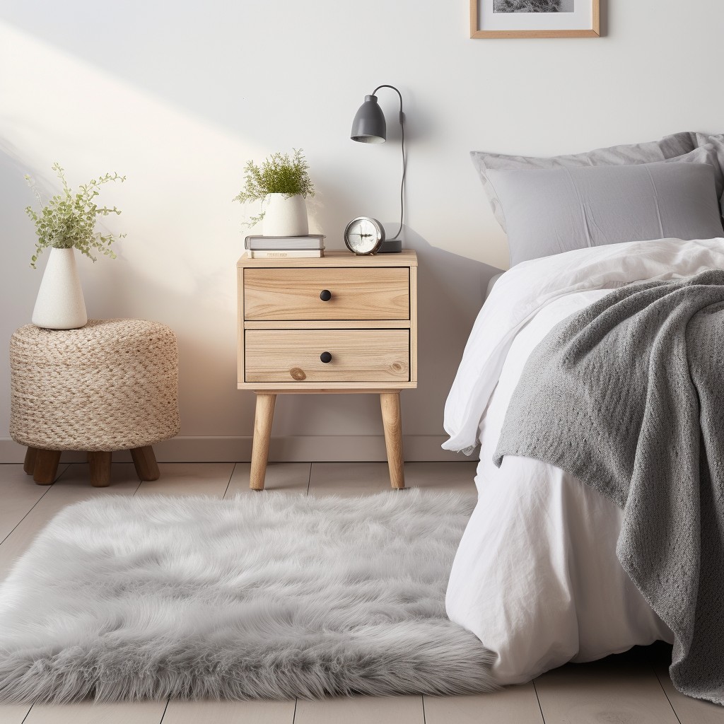 Fluffy Rugs - Cosy Bedroom Decorating Ideas