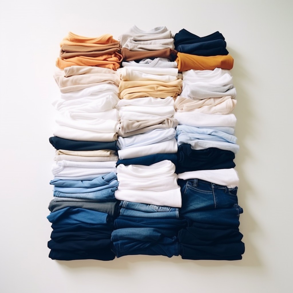 Fold and File Technique - Arranging Clothes In Closet