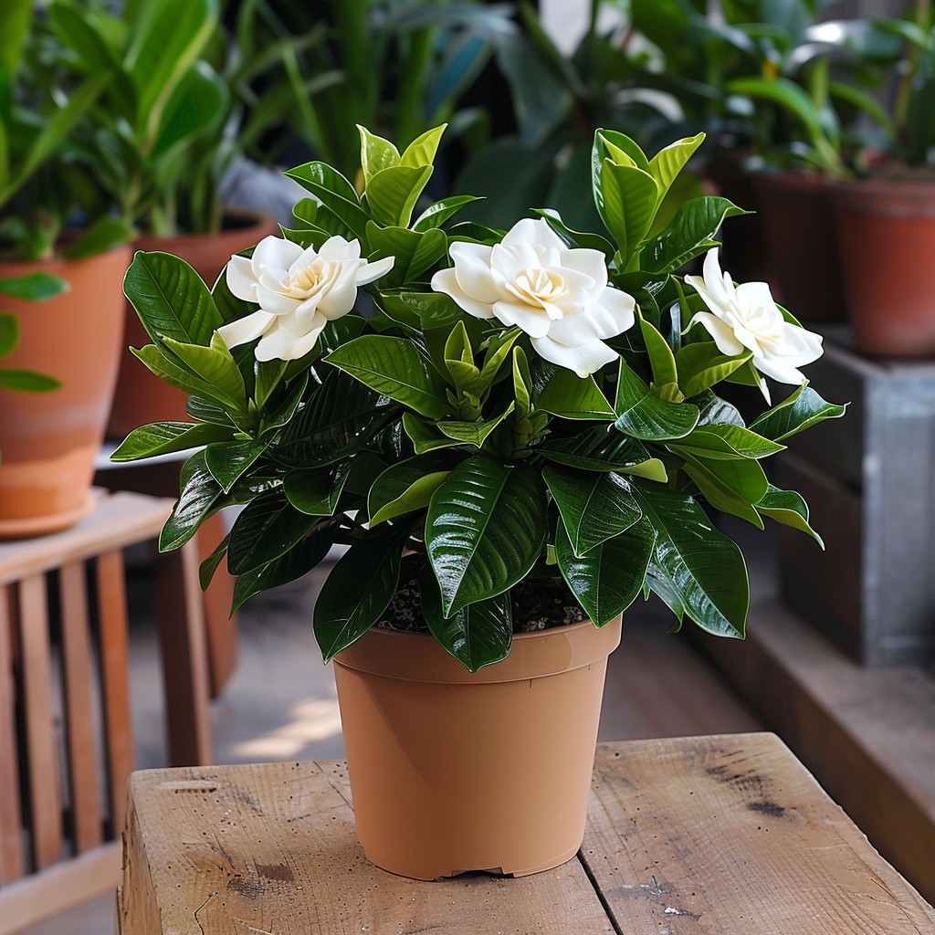 Gardenia - Tropical Flowers And Leaves