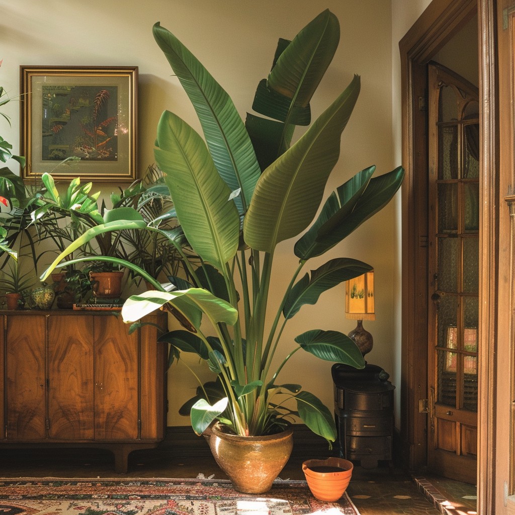 Giant Bird of Paradise - Big Leaf Plants Names