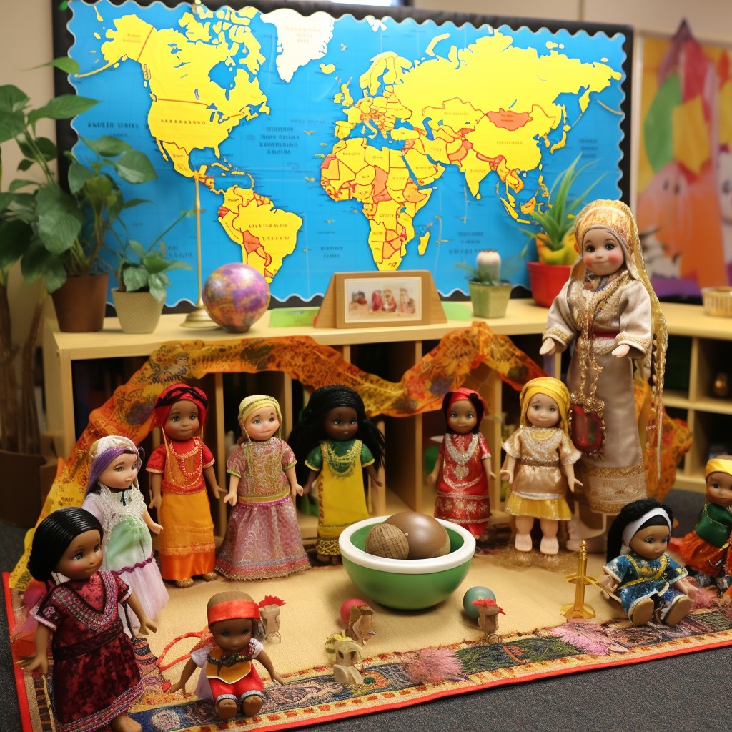Global Village Play Area - Kids Playroom Ideas
