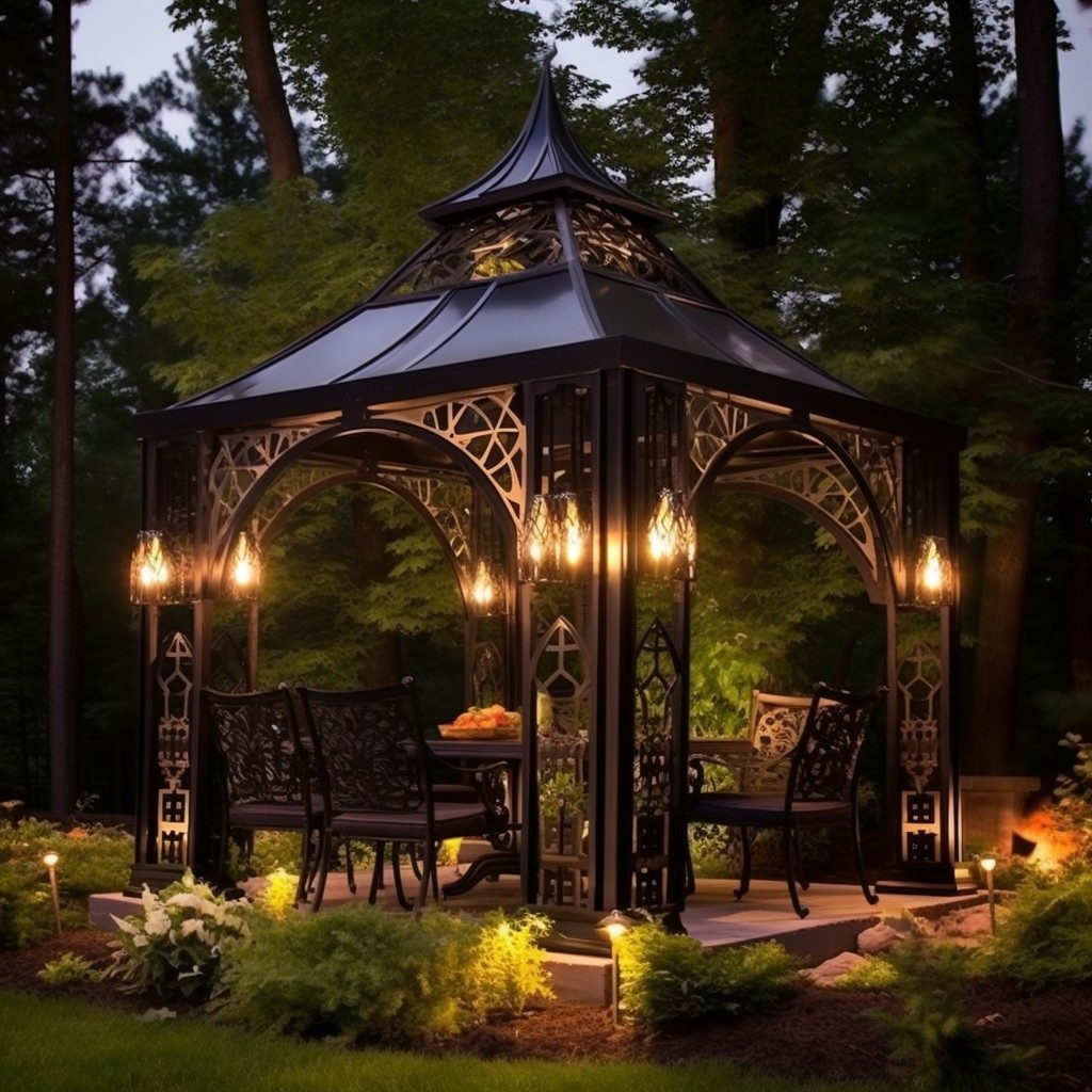 Gothic Small Gazebo Ideas