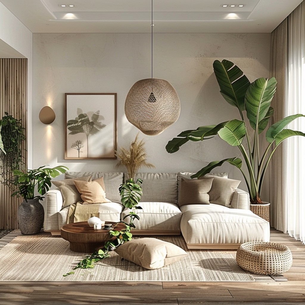 Greenery as Decor - Drawing Room Decoration Ideas