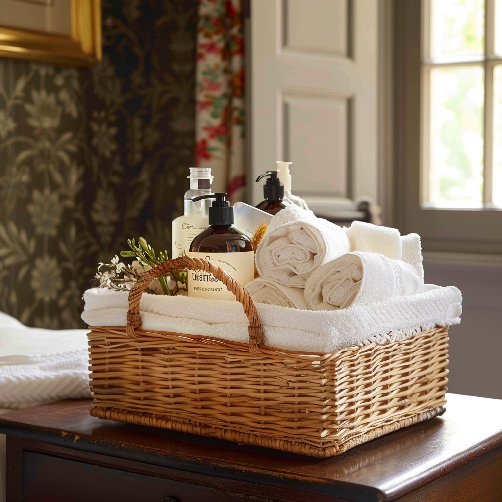 Guest Basket - Essential Things For Home