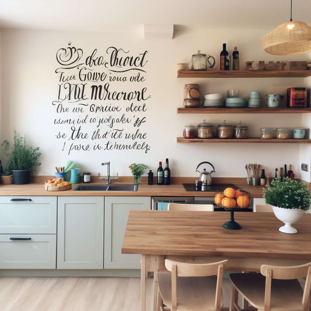 Hand-painted quotes for Inspiration - Kitchen Wall Hanging Decor