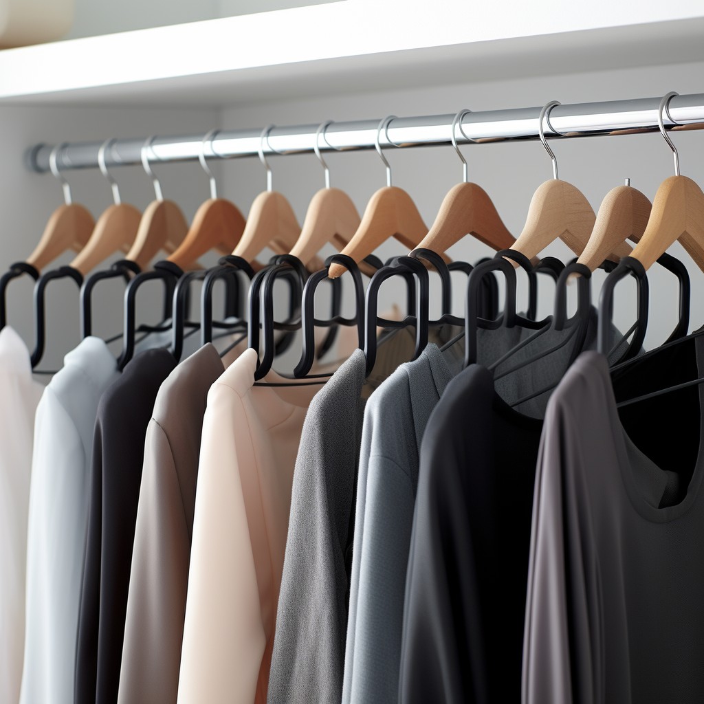 Hangers for Space Efficiency - How To Arrange Wardrobe