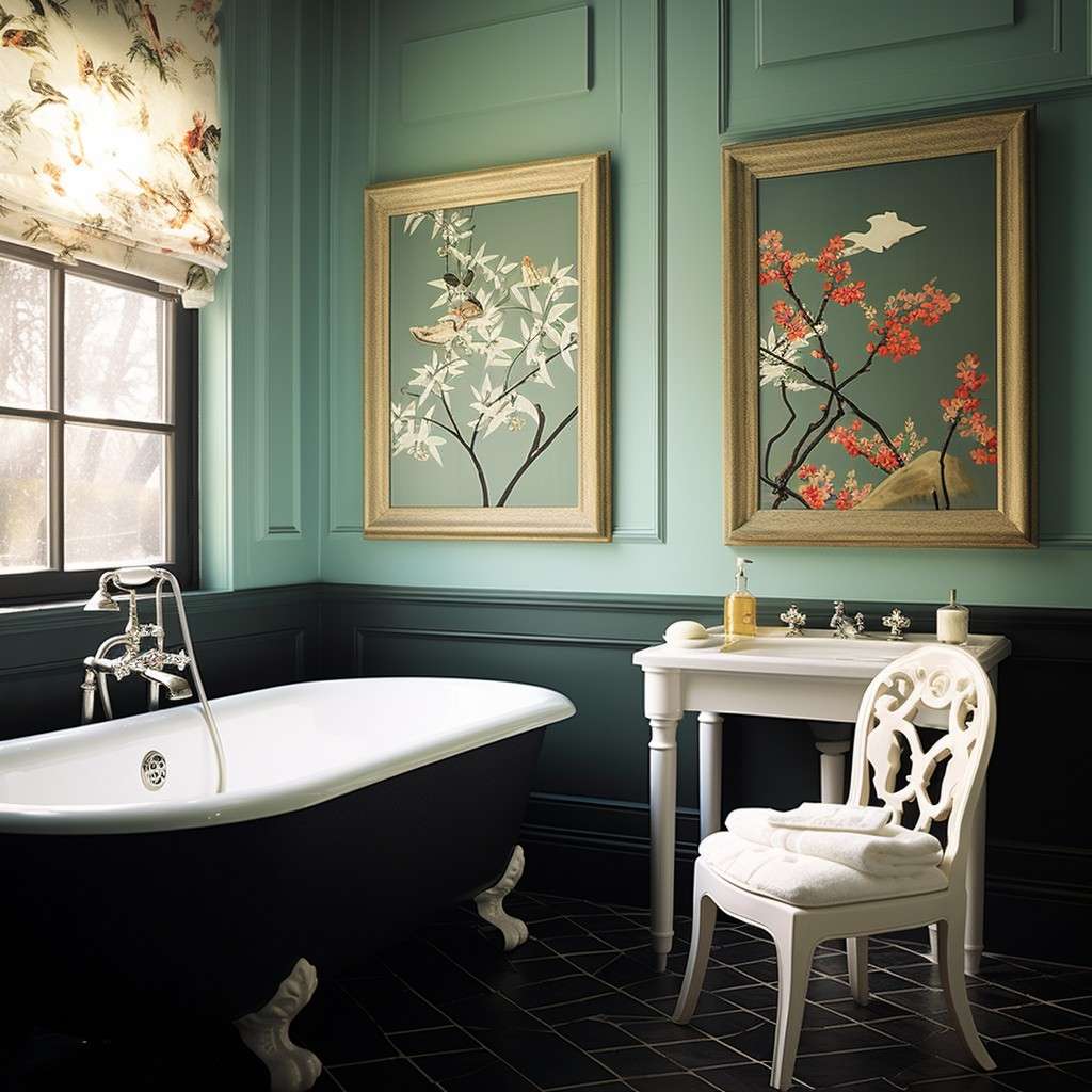 Incorporate Artwork - Ideas For Remodeling The Bathroom