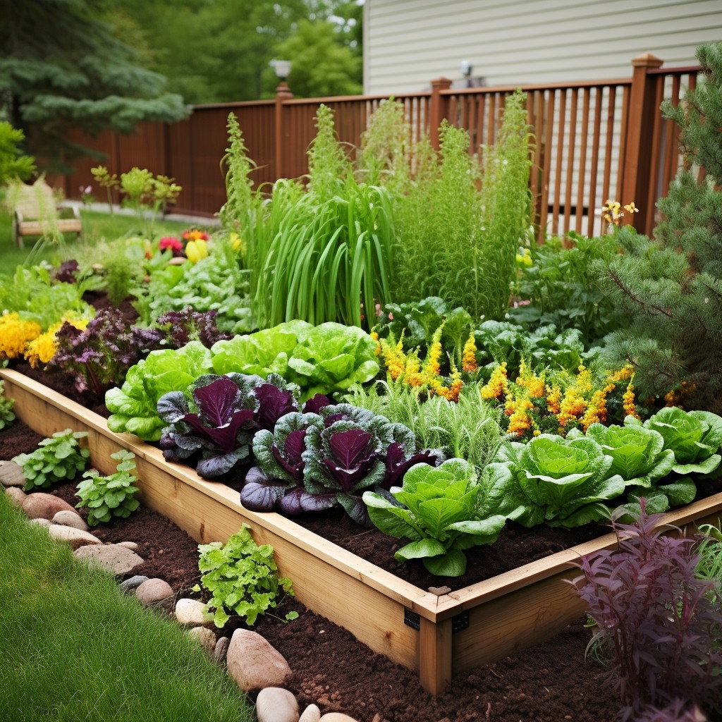 Incorporate Vegetables and Herbs - Front Of Home Landscaping Ideas