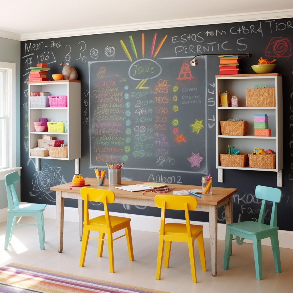 Interactive Learning Wall - Childrens Playroom