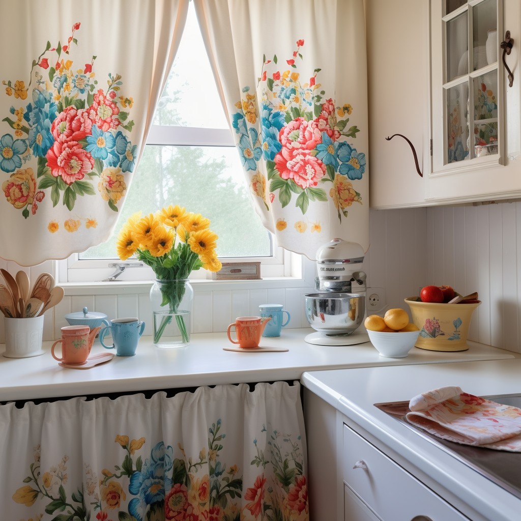 Lower  Modern Kitchen Curtain Designs