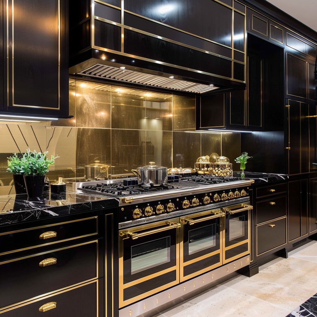 Luxurious Art Deco - Budget Kitchen Remodel