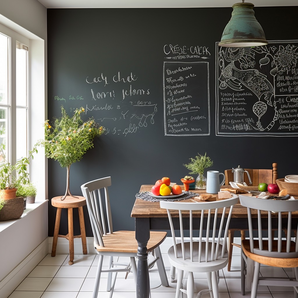 Make a Feature Chalkboard Wall - Chalkboard Design Ideas