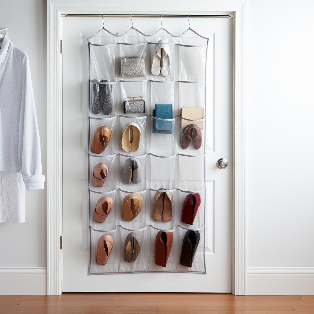 Make an Over the Door Organiser - Closet Ideas For Small Bedroom
