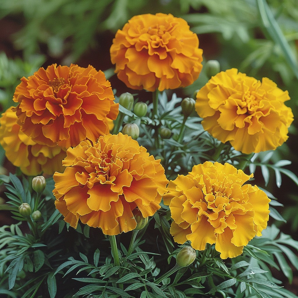 Marigold - Spring Flowers In India