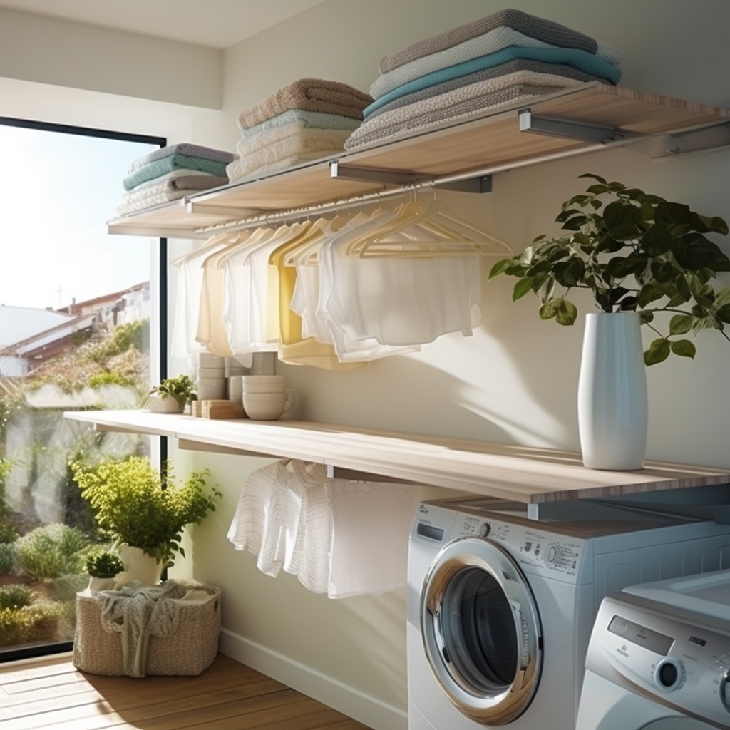 Maximise Wall Space With Vertical Solutions - Laundry Room