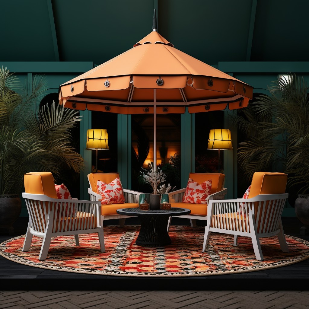 Mid-Century Modern Retreat - Unique Gazebo Designs