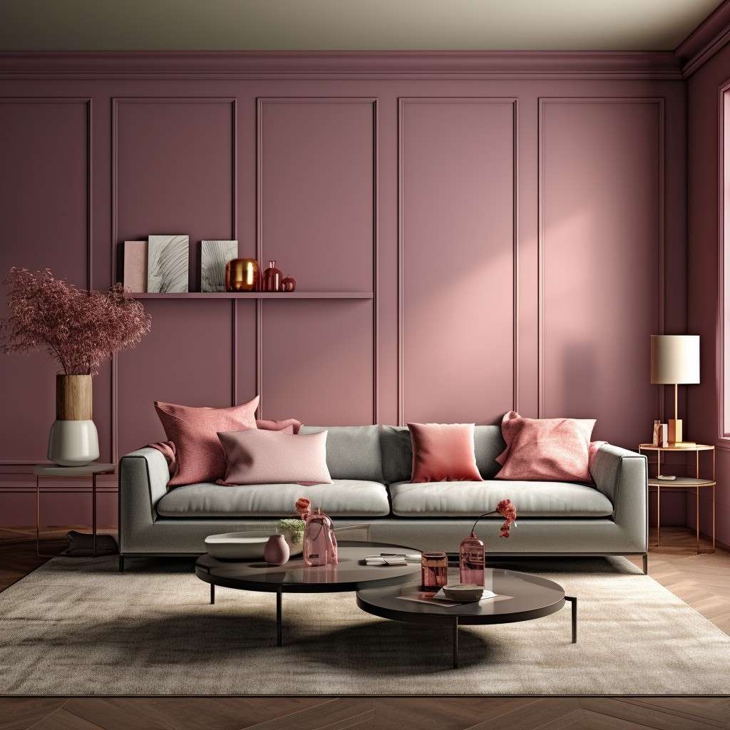 Mix Other Shades Of Pink With - Pink Grey Colour Combination