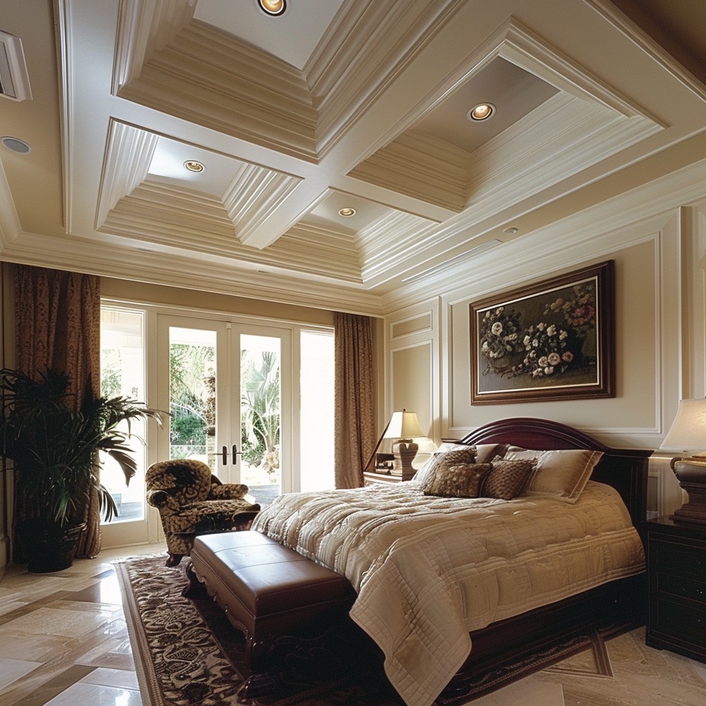 Modern Coffered Ceilings in Contemporary Decor Coffered Ceiling