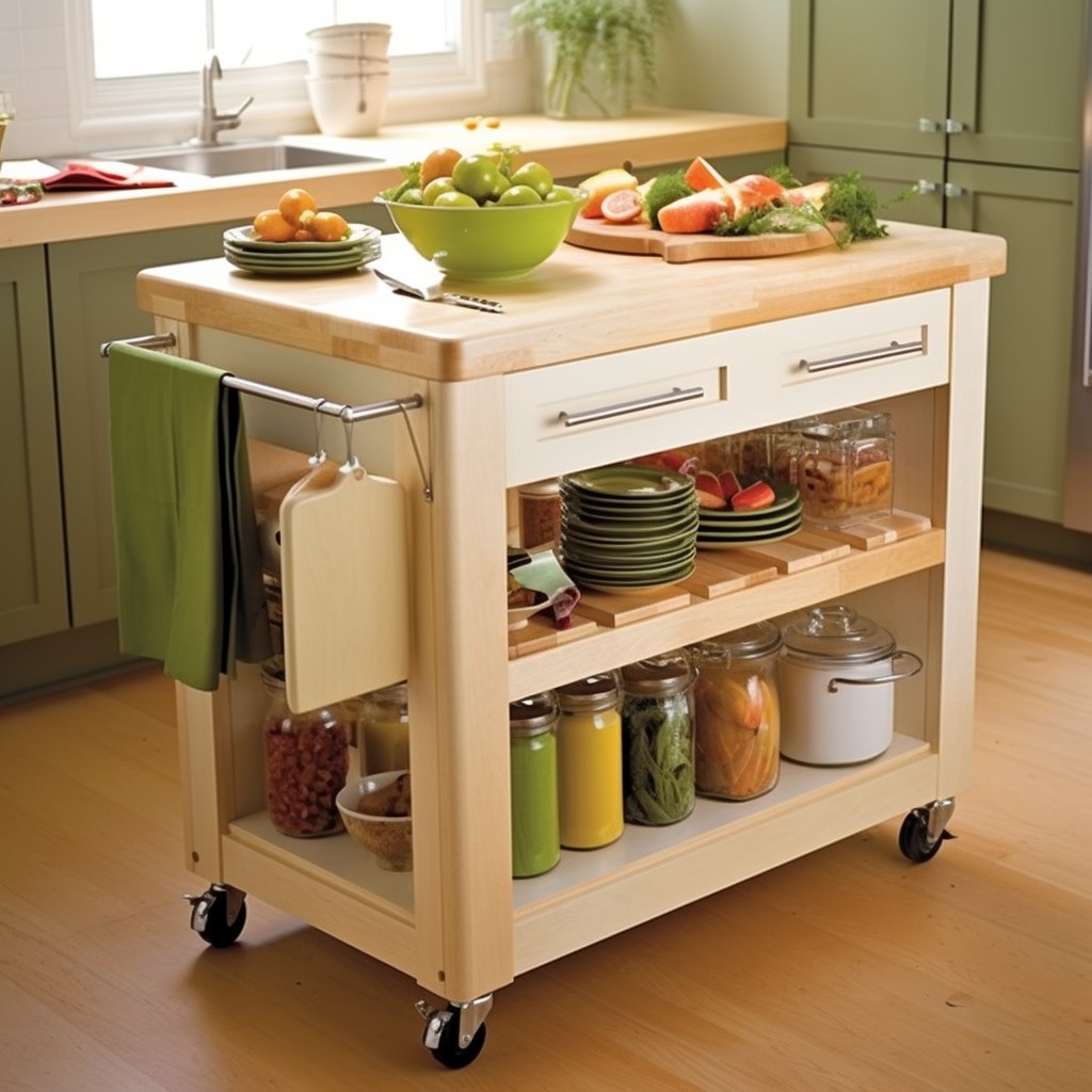 Movable Kitchen Island How To Organise Indian Kitchen