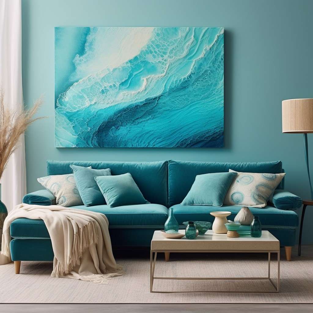 Oceanic Teal - Peaceful Colors For Home