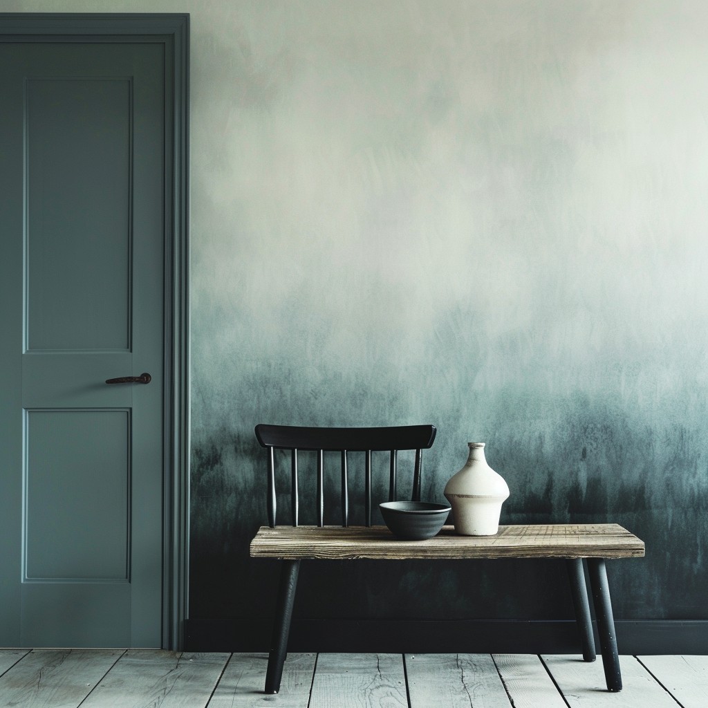 Ombre Effect for a Contemporary Look - Wall Painting Techniques Texture