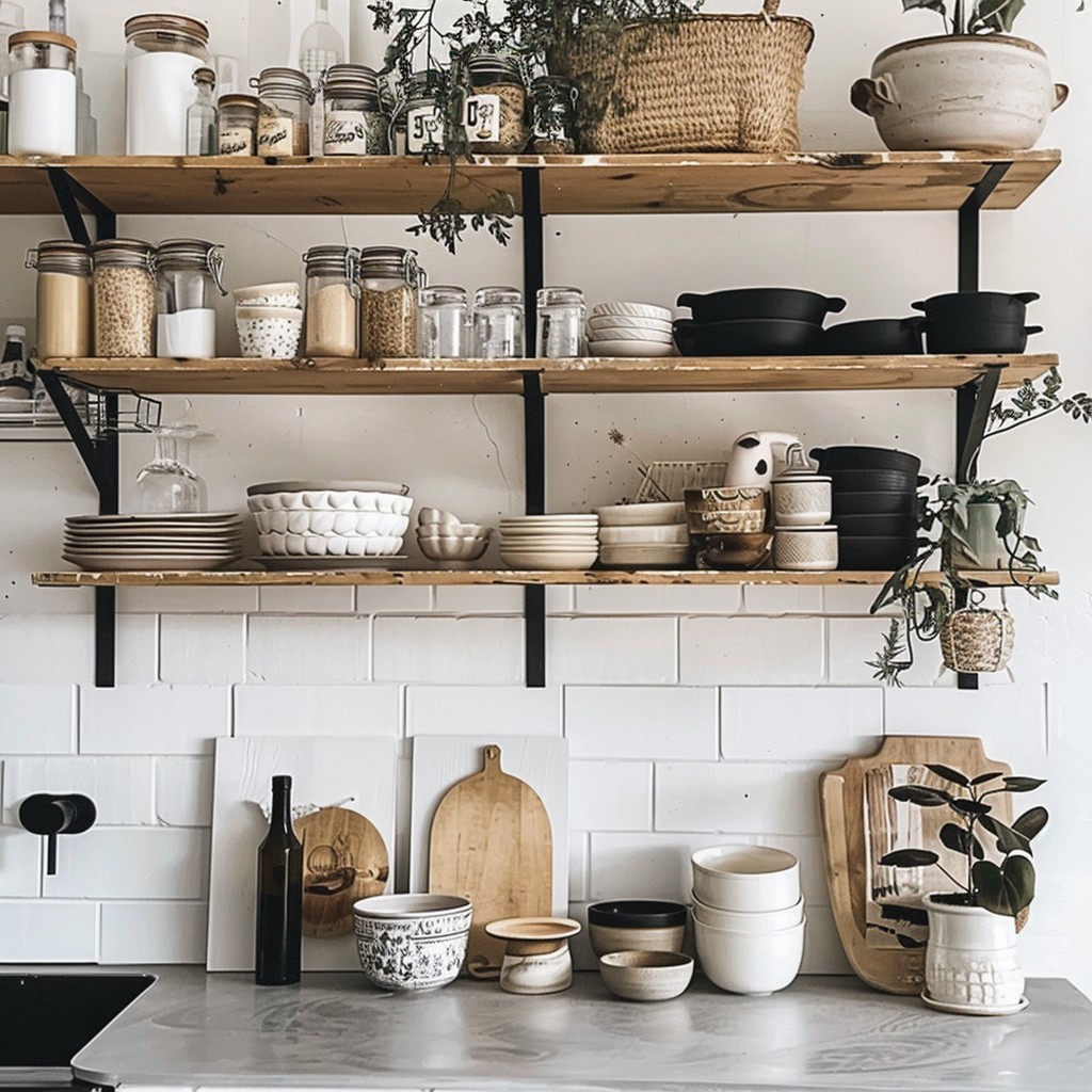 Open Shelving - Home Storage Organizer