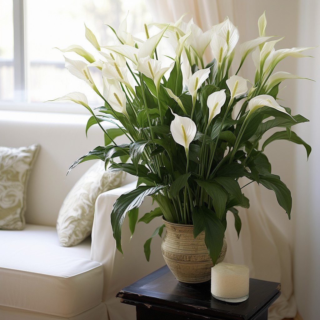 Peace Lily Best Plant To Have In Bedroom