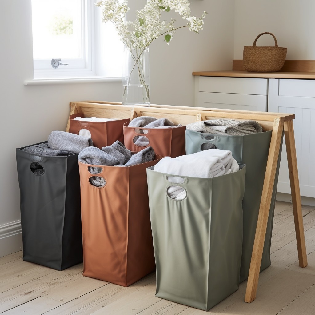 Personalised Baskets - Luxury Modern Laundry Room