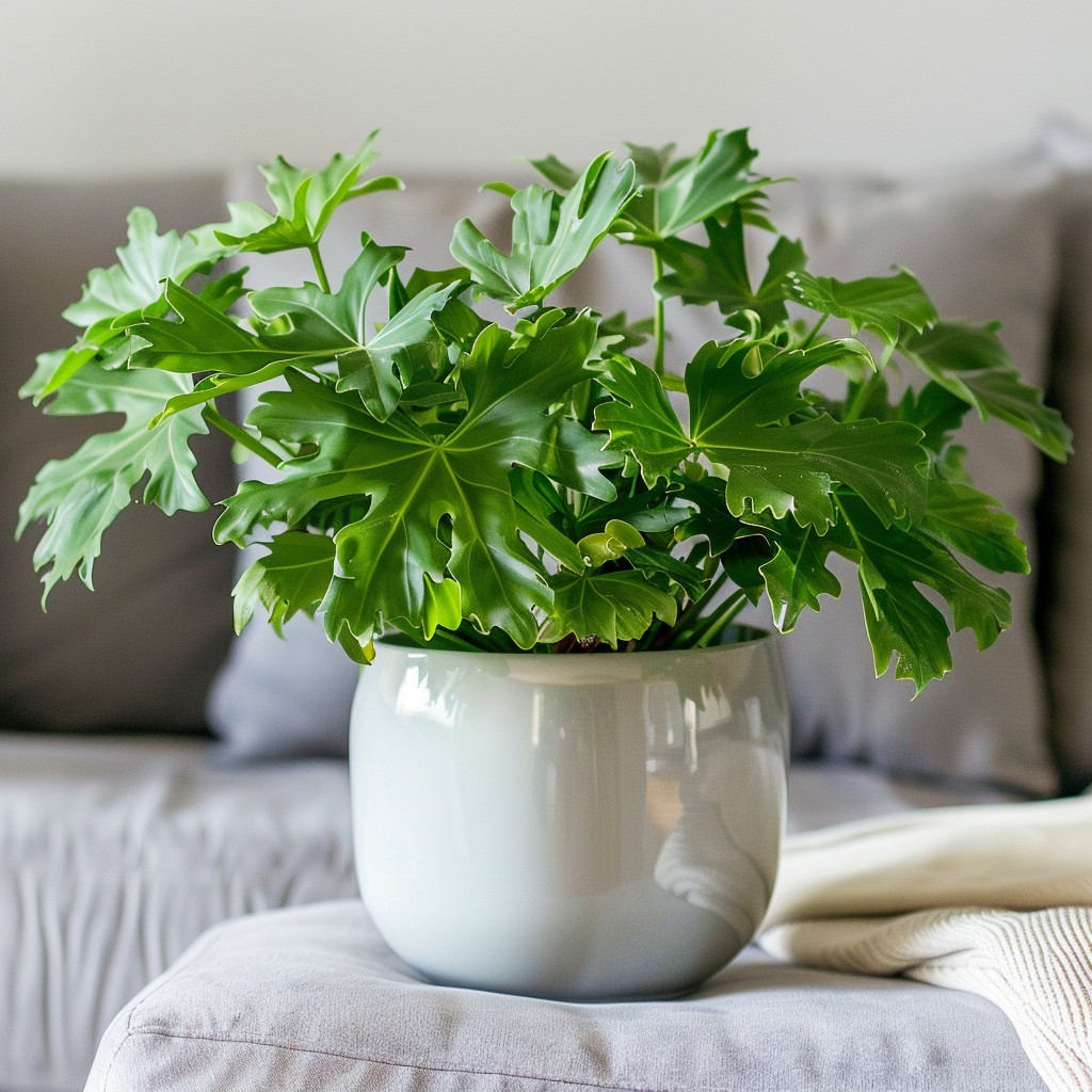 Philodendron xanadu - Plant With Long Green Leaves